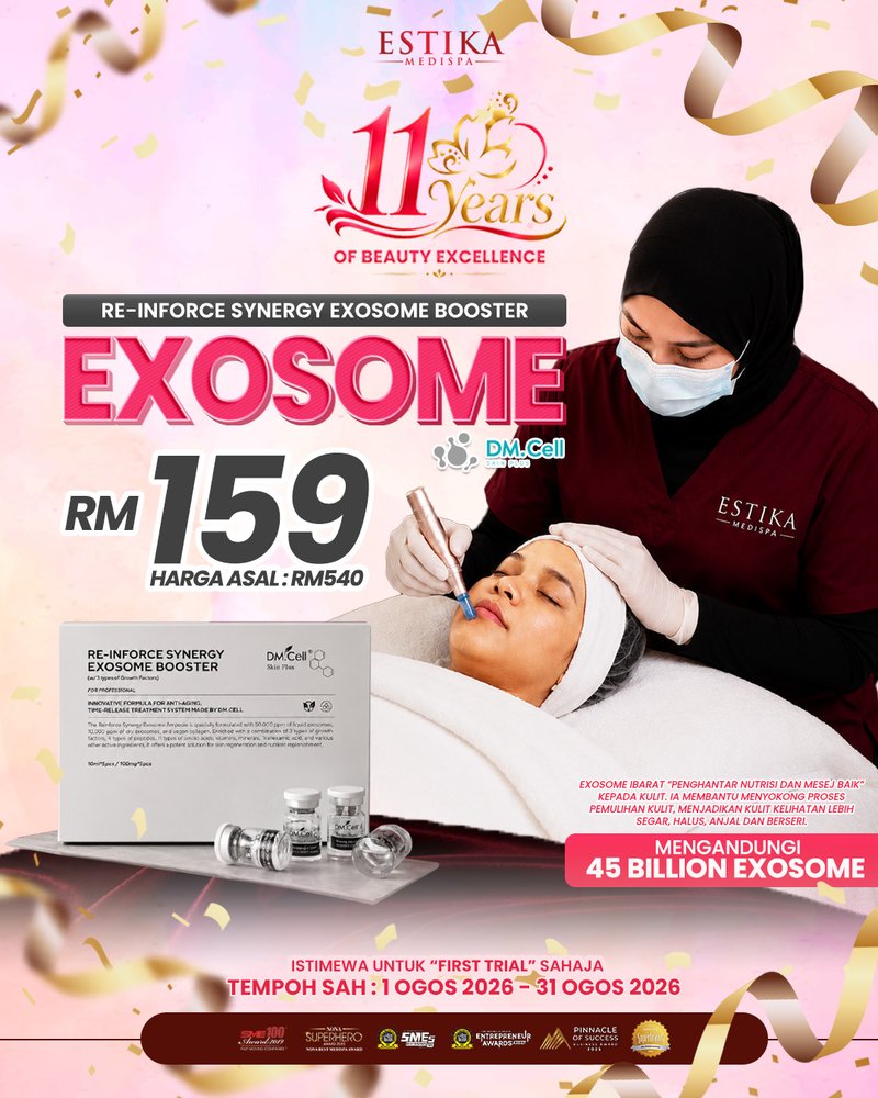 Promo Exosome Booster RM159